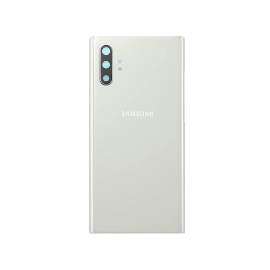 Back Cover with Camera Lens Samsung Galaxy Note 10 Plus 5G/N976 White Back Cover with Camera Lens Samsung Galaxy Note 10 Plus 5G/N976 White